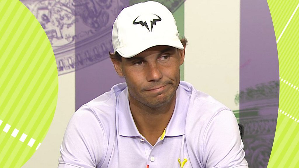 Wimbledon 2022: Rafael Nadal withdraws from the competition due to an abdominal injury.