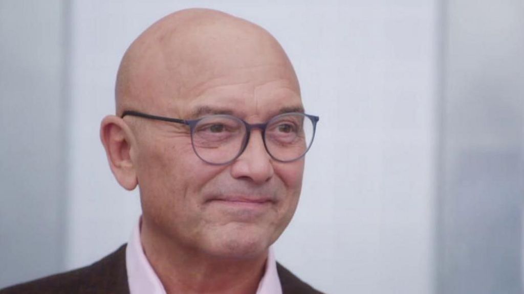 Gregg Wallace with a neutral expression