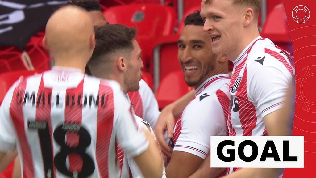 Brown fires Stoke into early lead against Stevenage