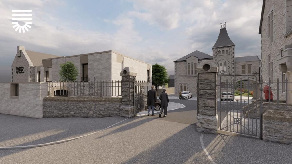 Artist's impression of the redevelopment of the Old Police Station