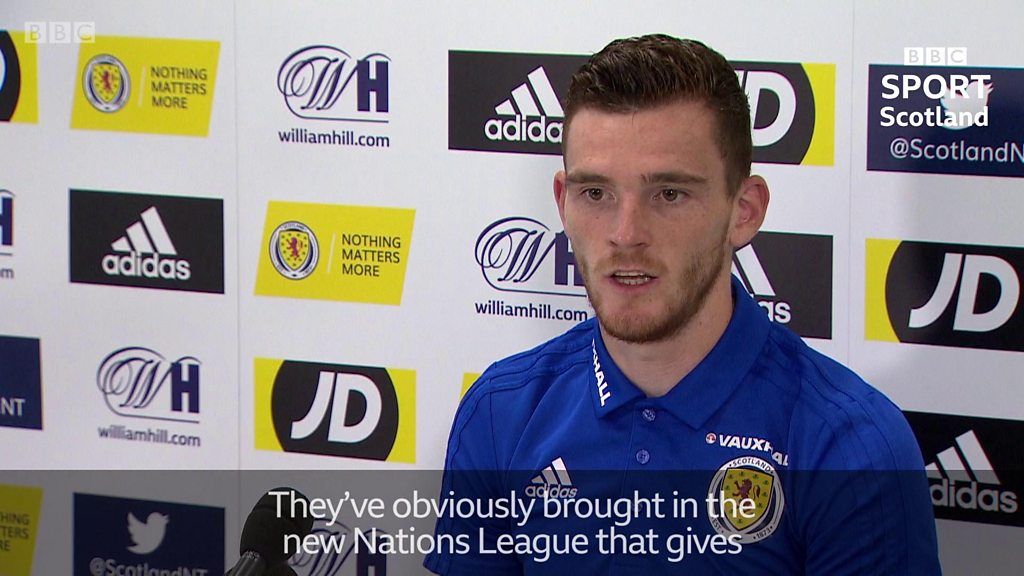 Scotland Captain Andy Robertson Believes Squad Can Reach Finals - BBC Sport