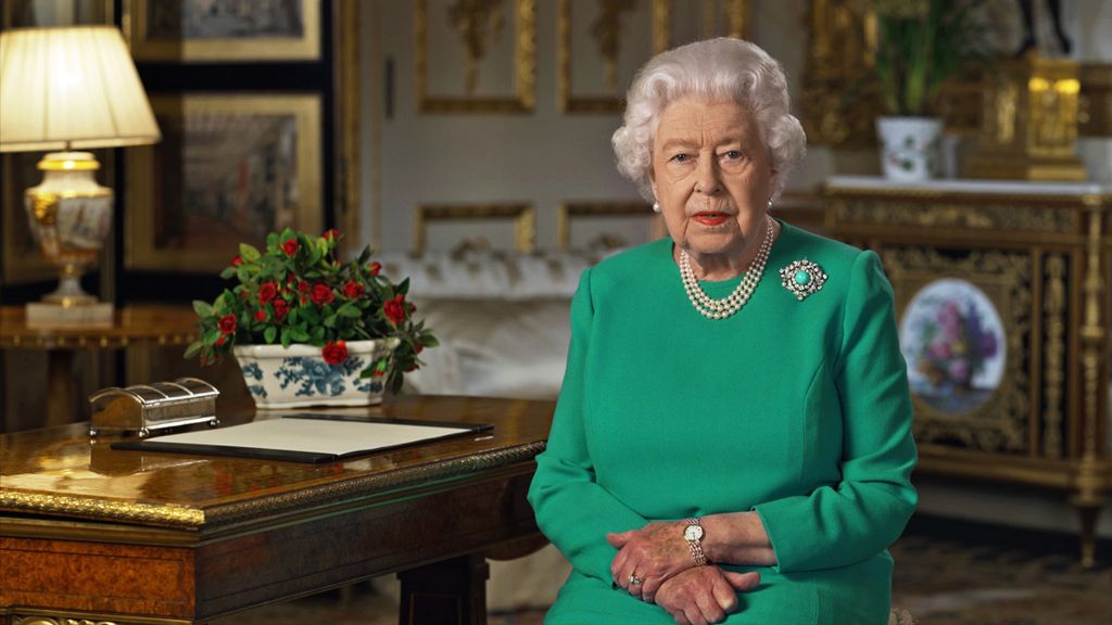 The Queen addressed the nation about the Covid crisis in April 2020