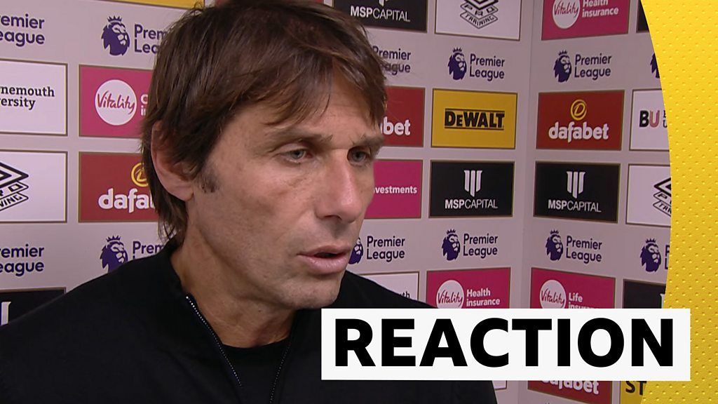 Bournemouth 2-3 Tottenham: Spurs never, never give up - Antonio Conte