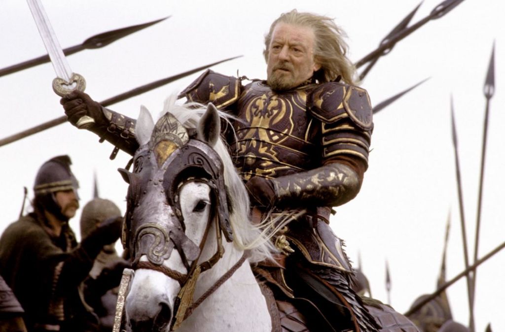 Bernard Hill in Lord of the Rings