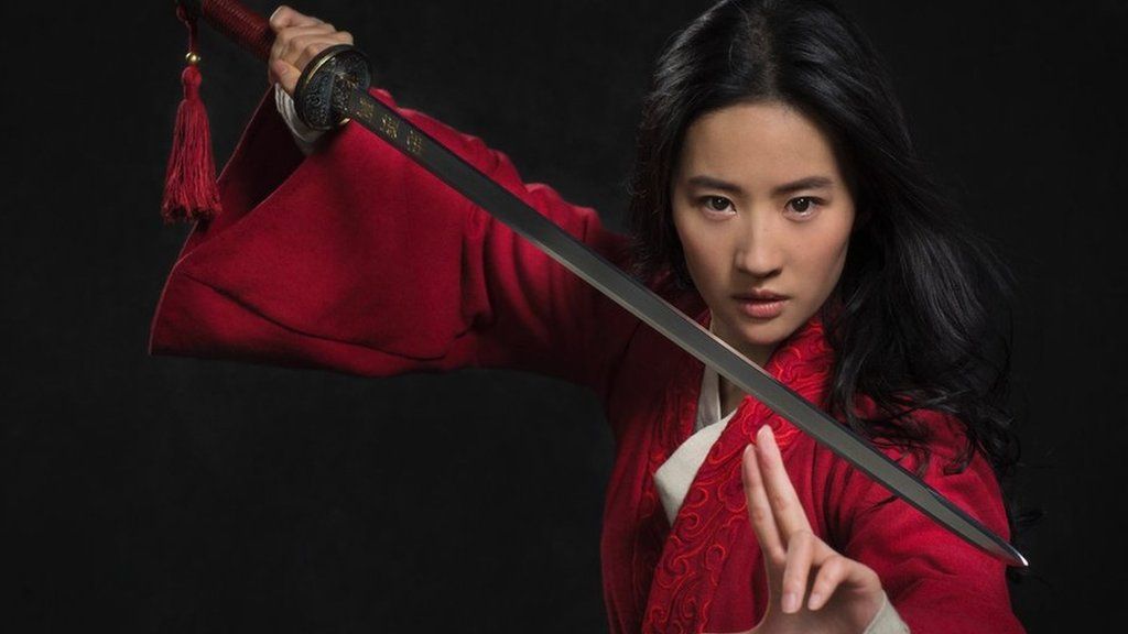 Disney shared a first look at its new live-action film Mulan.