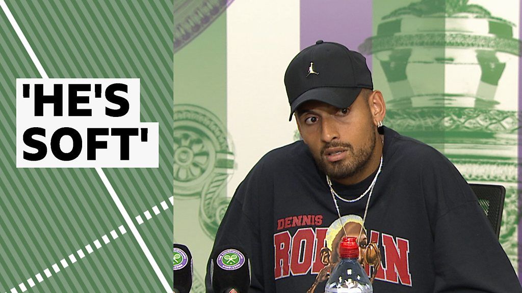 Wimbledon: Watch Nick Kyrgios hit back at Stefanos Tsitsipas for bullying claims