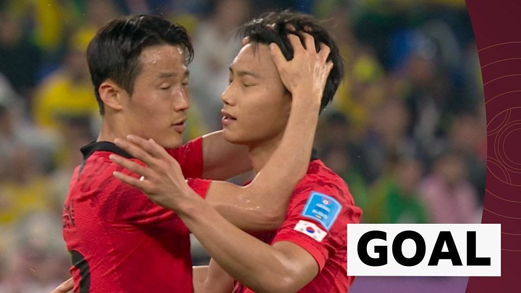 World Cup 2022 Paik Seungho scores a 'belting' consolation goal for