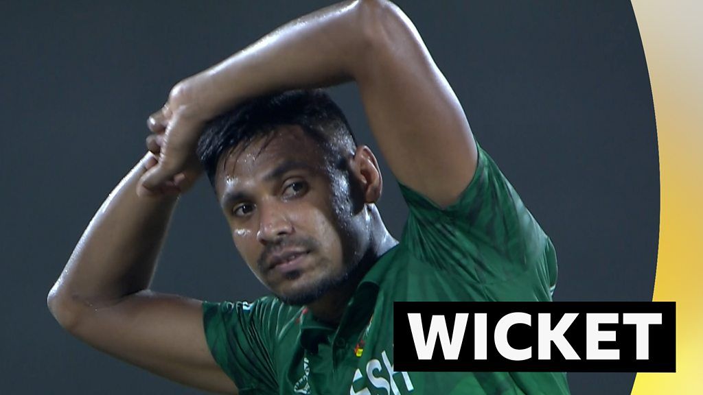 'Look at his reaction!' - Mustafizur bowls Bairstow without realising