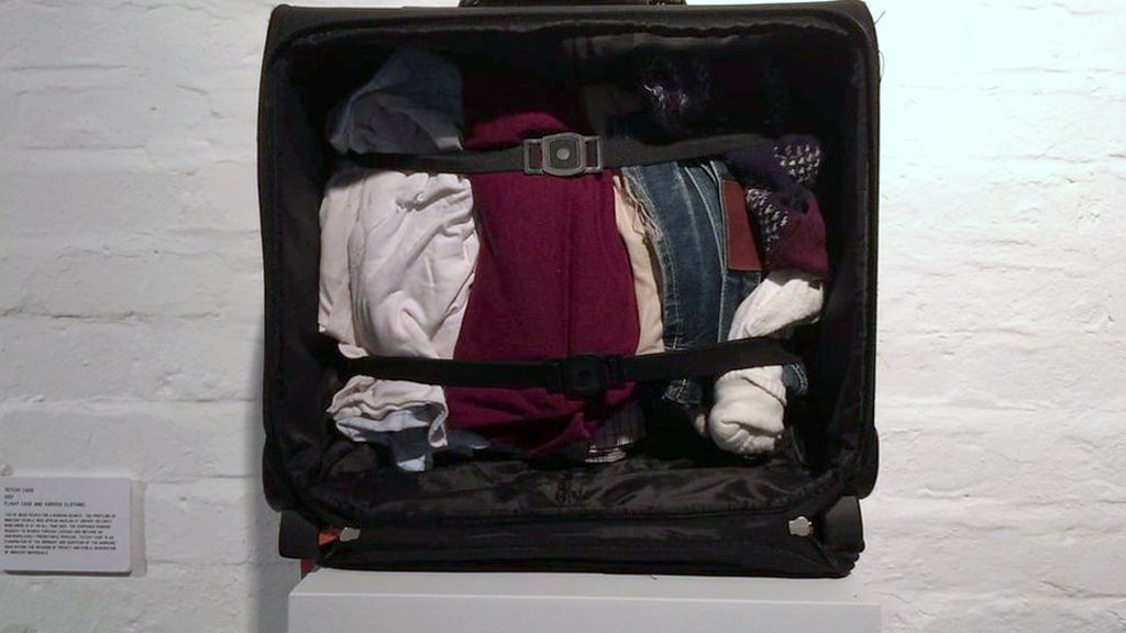Faisal Hussain's suitcase