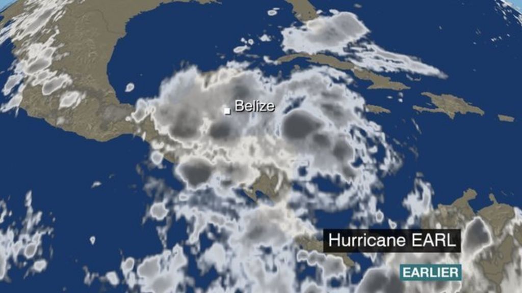 Potential hurricane to hit Belize BBC Weather