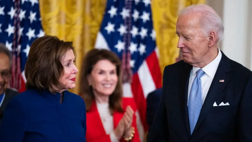 Nancy Pelosi blames Biden for election loss