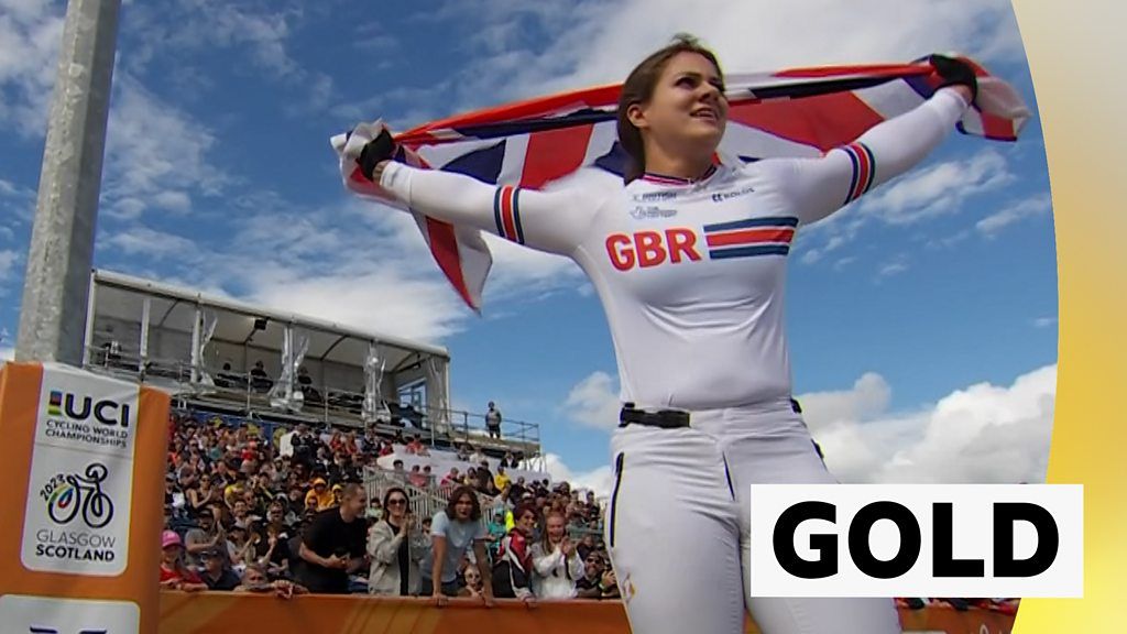 GB's Bethany Shriever wins BMX Racing Supercross gold