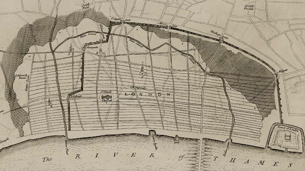 Валентин Рыцарь - предложение по восстановлению Лондонского Сити после Великого пожара 1666 года