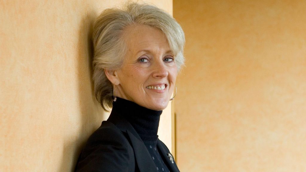 Joanna Trollope, English novelist, portrait, Suzzara, Italy, 4th April 2007.
