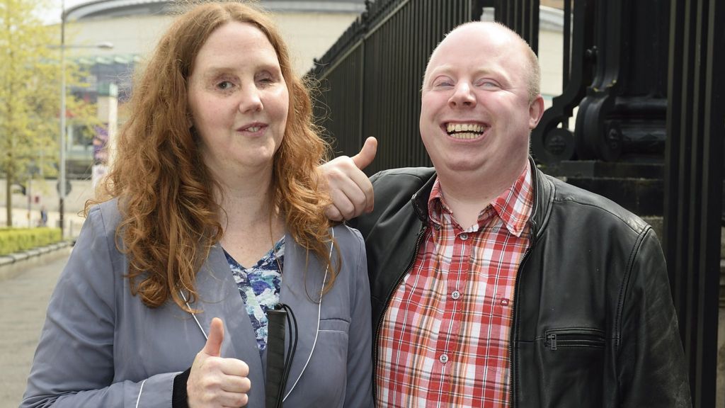 Blind woman wins landmark kerb case