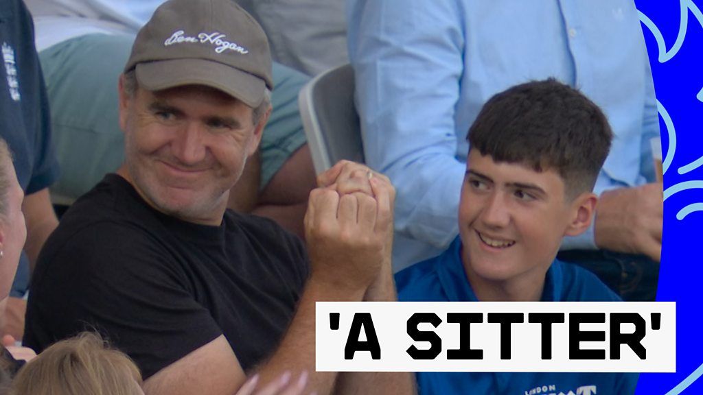 The Hundred: Dan Lawrence's huge six dropped by a spectator