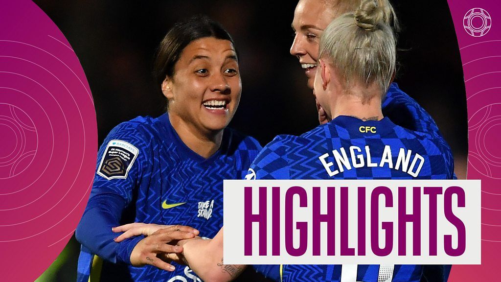 WSL: Chelsea 5-0 Reading - highlights