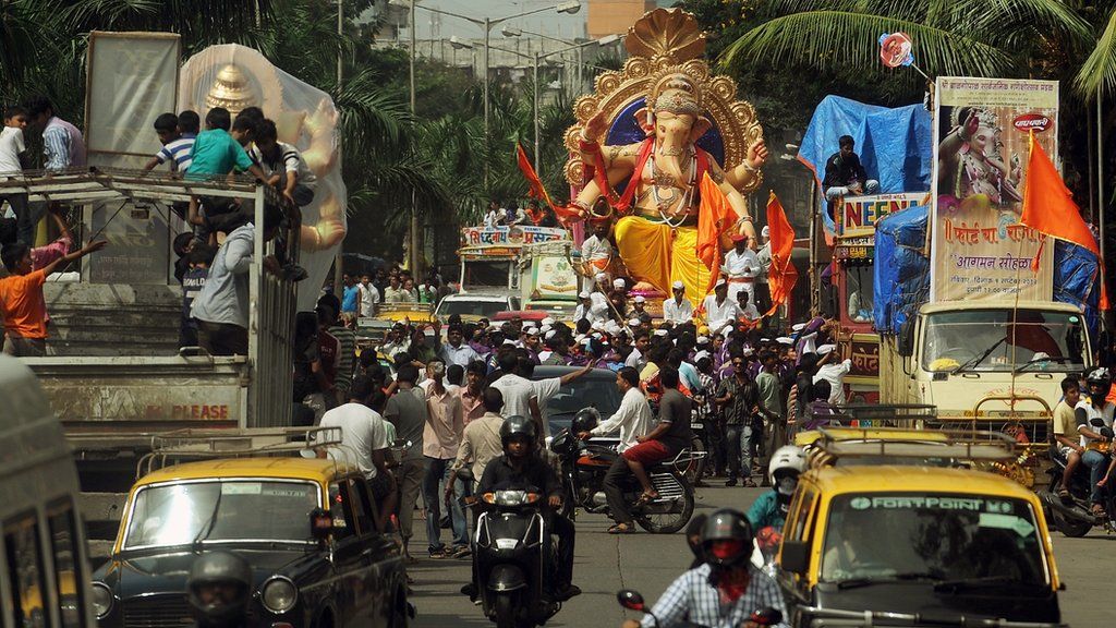 Indian street scene