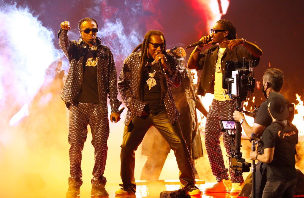 Migos на церемонии вручения наград BET Awards 2021