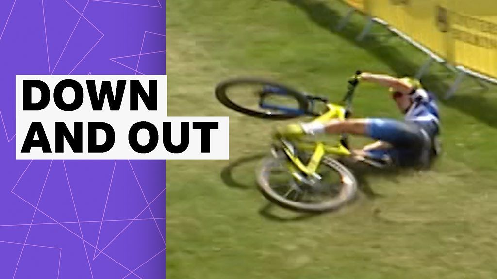 Medal hope dashed! Scotland’s Aldridge crashes and breaks bike