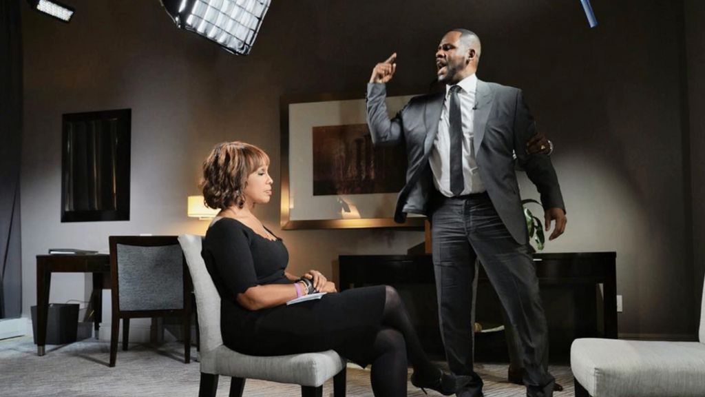 Gayle King And R Kelly What This Photo Tells Us Bbc News
