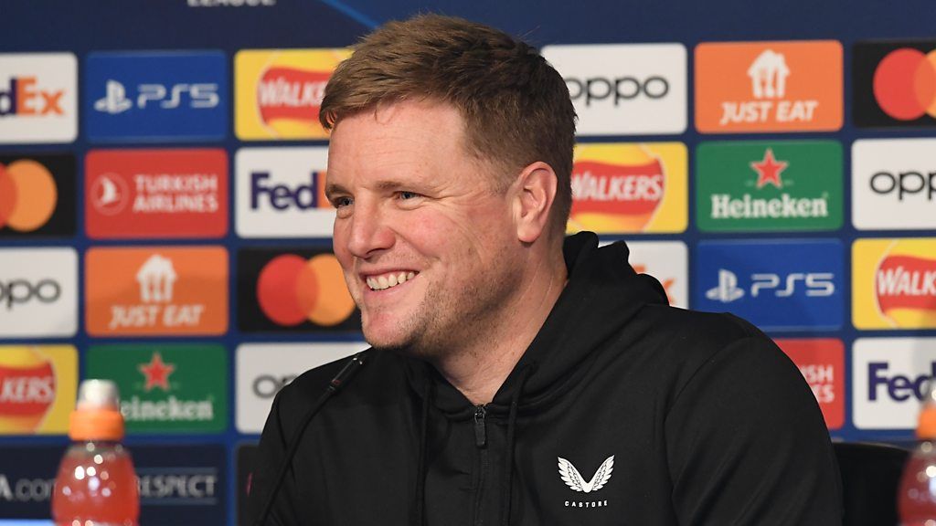 Newcastle v Milan: Eddie Howe hoping for a 'special night' in Champions League