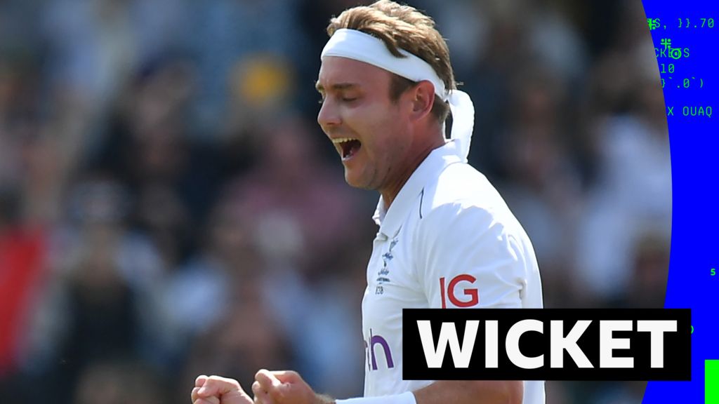 Broad removes Khawaja for 599th Test wicket