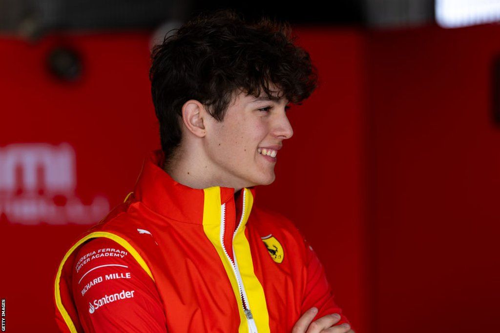 Oliver Bearman Ferrari s youngest British driver in Formula 1