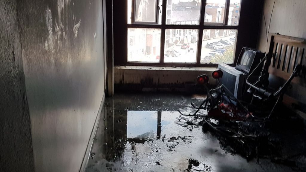 Refugees targeted by 'deliberate' fire in Edinburgh BBC News