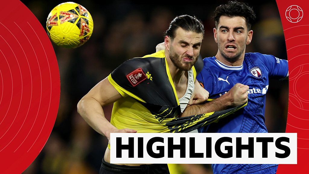 FA Cup: Watford 2-1 Chesterfield - watch highlights