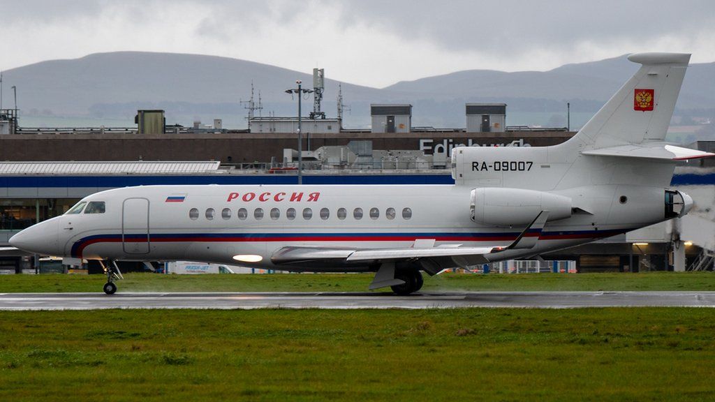 Russian jet aircraft