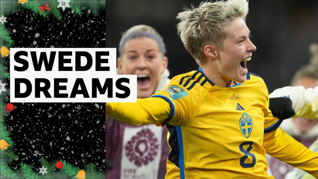 Women's World Cup 2023: Sweden knock USA out of World Cup - winning moment