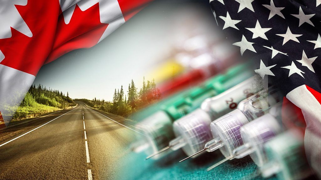 With drug prices soaring in the US, people are travelling to Canada to buy life-saving medication.