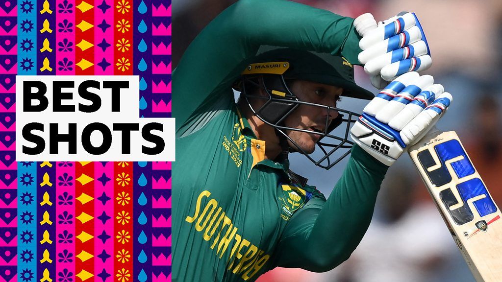 Best shots of De Kock's half-century