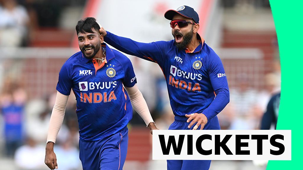 England v India, third ODI: Bairstow and Root out for ducks in same over