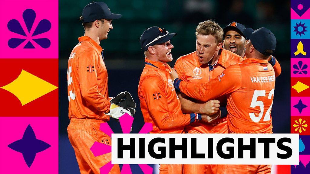 ICC Cricket World Cup highlights Netherlands stun South Africa at World Cup BBC Sport
