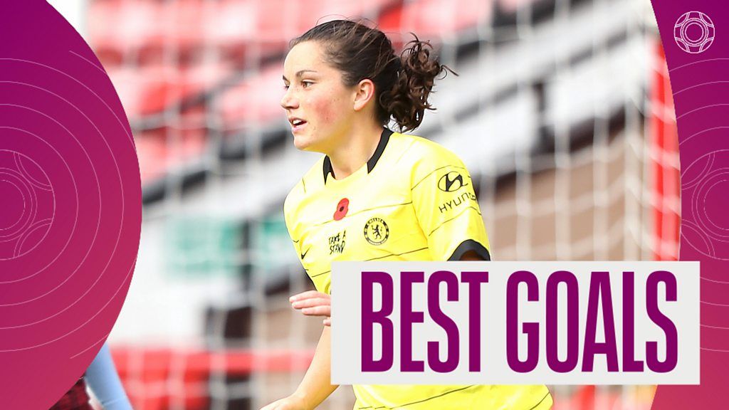 Women's Super League: Best goals including a 'wonderful' finish by Jessie Fleming