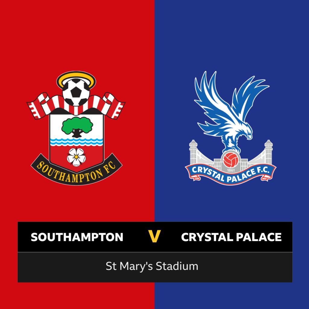 Follow Southampton V Crystal Palace Live - BBC Sport