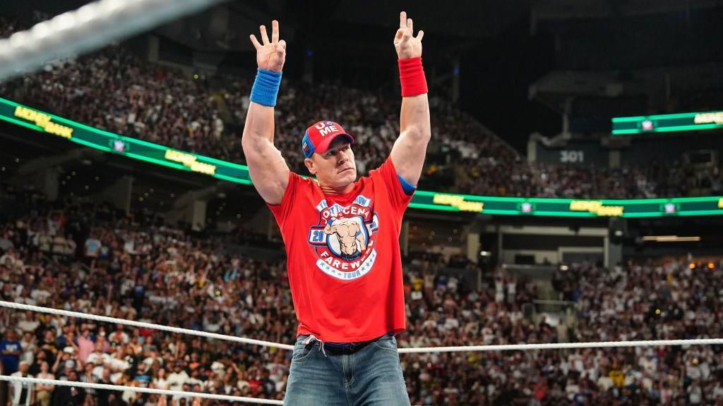 John Cena announces retirement from WWE wrestling BBC News