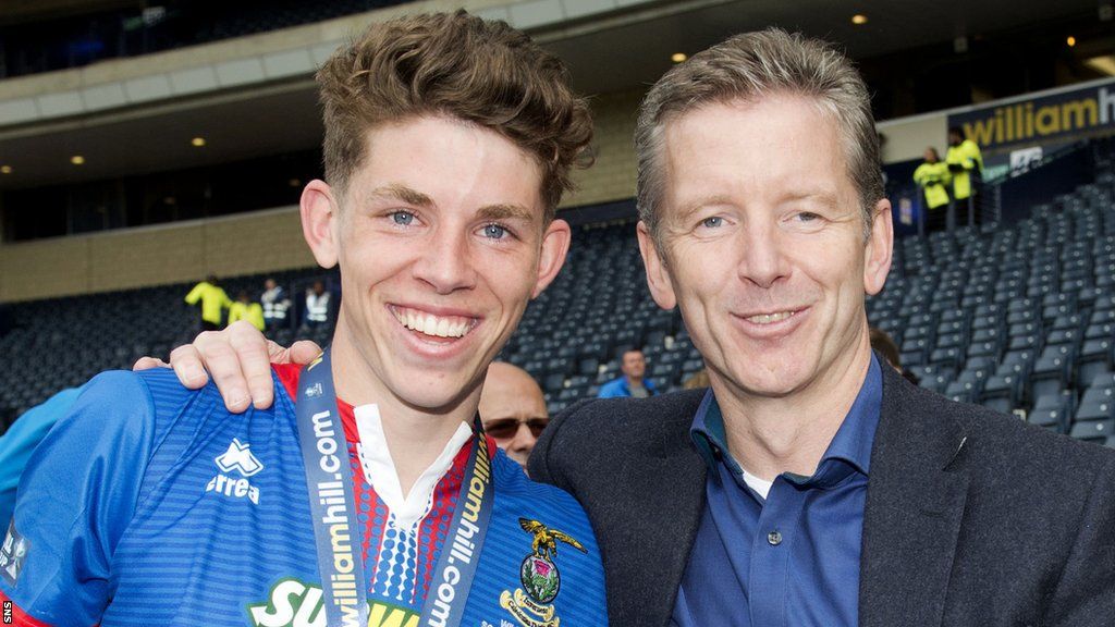 Ryan Christie won the Scottish Cup with Inverness before moving to Celtic