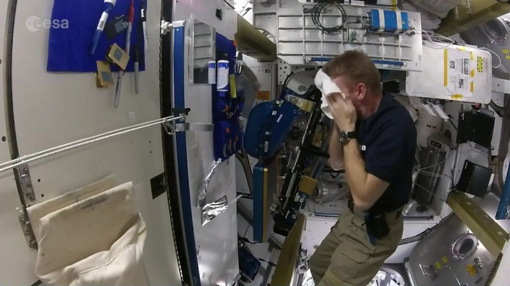 How do you wash in space? BBC Newsround
