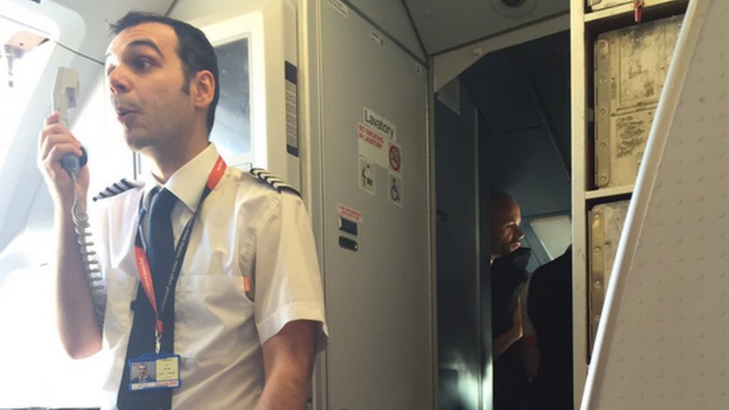 Easyjet Passengers Aghast As Crew Spat Delays Flight Bbc News