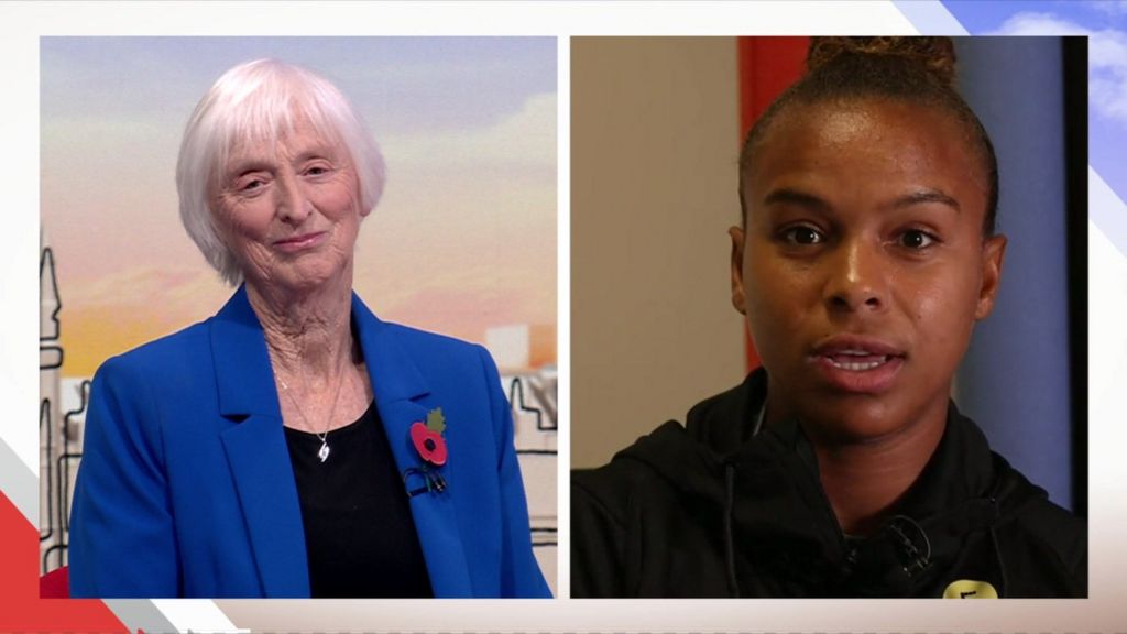 Baroness Campbell and Nikita Parris