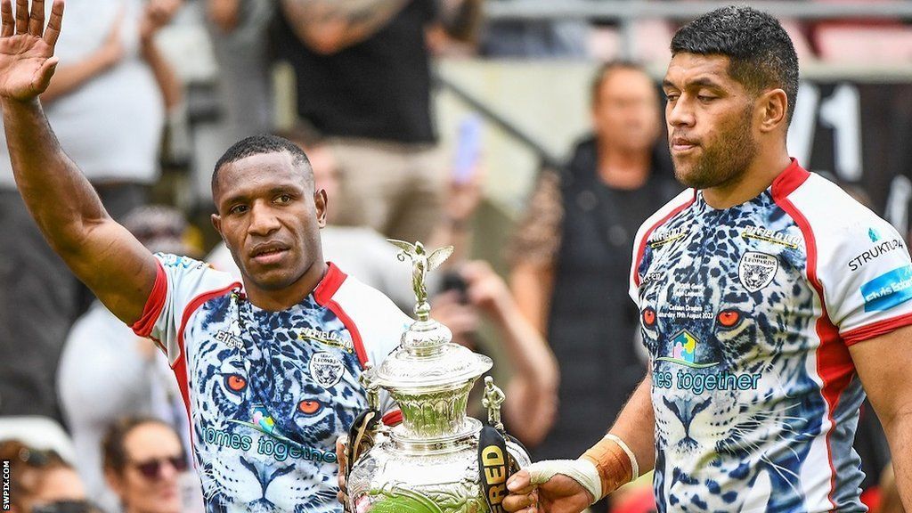 John Asiata and Edwin Ipape were part of Leigh's Wembley-winning line-up