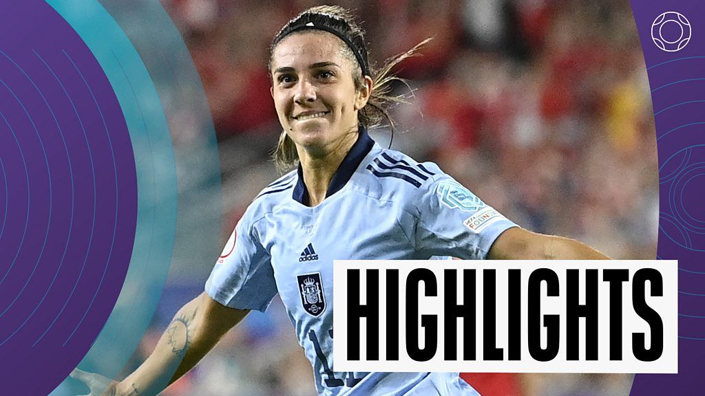 Euro 2022: Spain through to quarter-finals with 1-0 win over Denmark - highlights