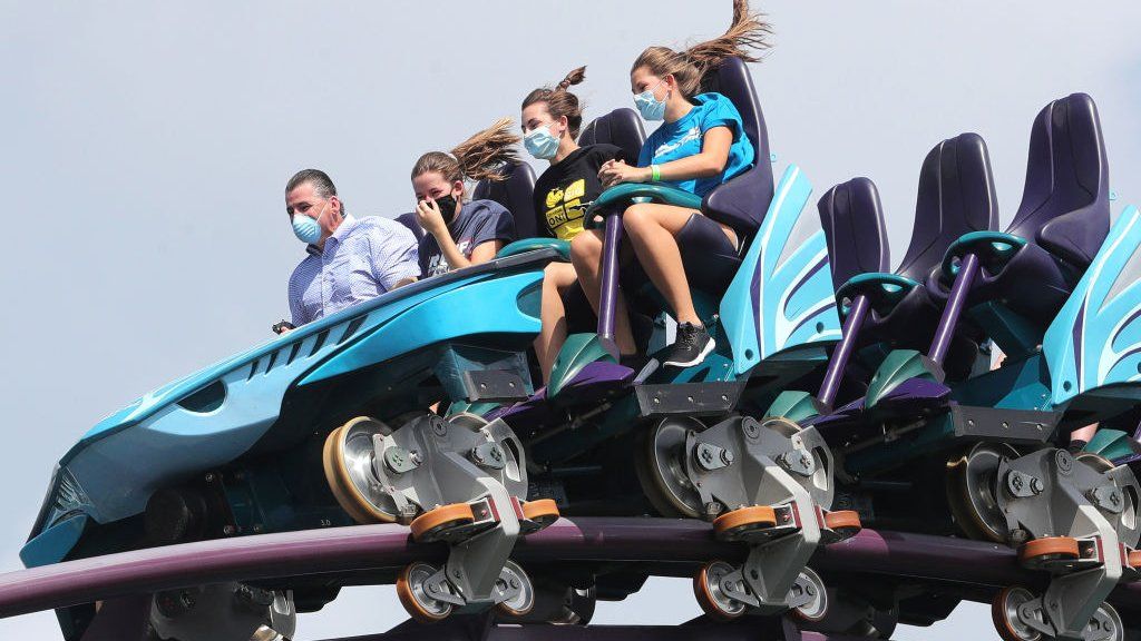 Roller coaster.