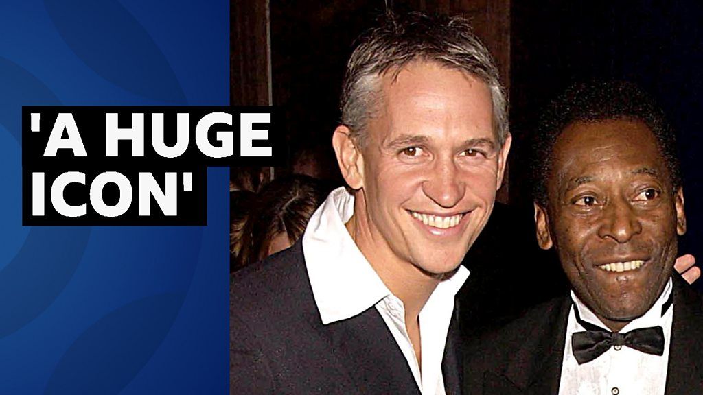 'A joyous human being' - Lineker pays tribute to Pele