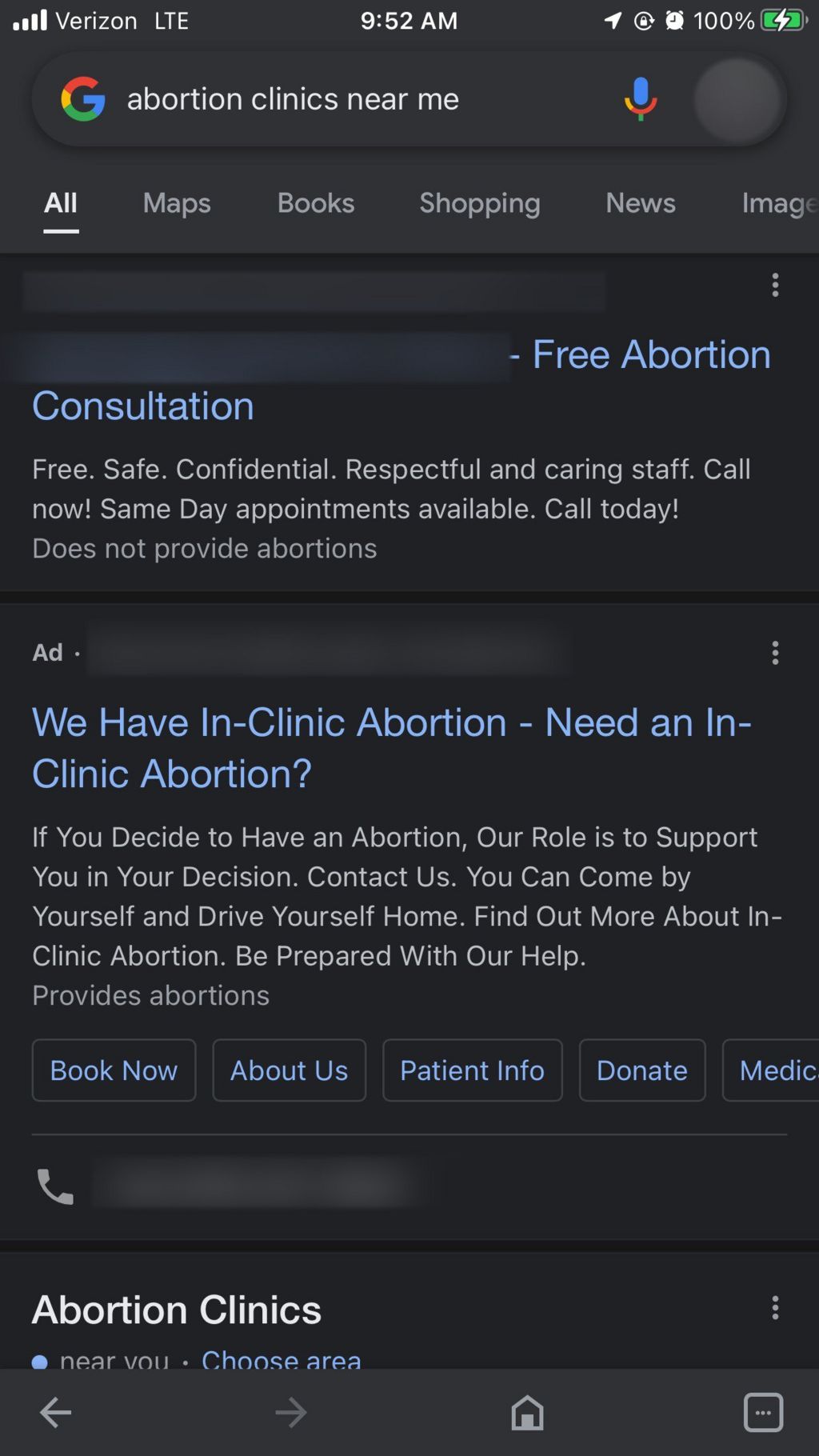 Anti abortion Groups Target Women With Misleading Ads BBC News