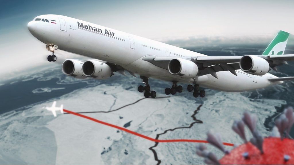 An investigation by BBC News Arabic has found how one Iranian airline contributed to the spread of coronavirus around the Middle East.
