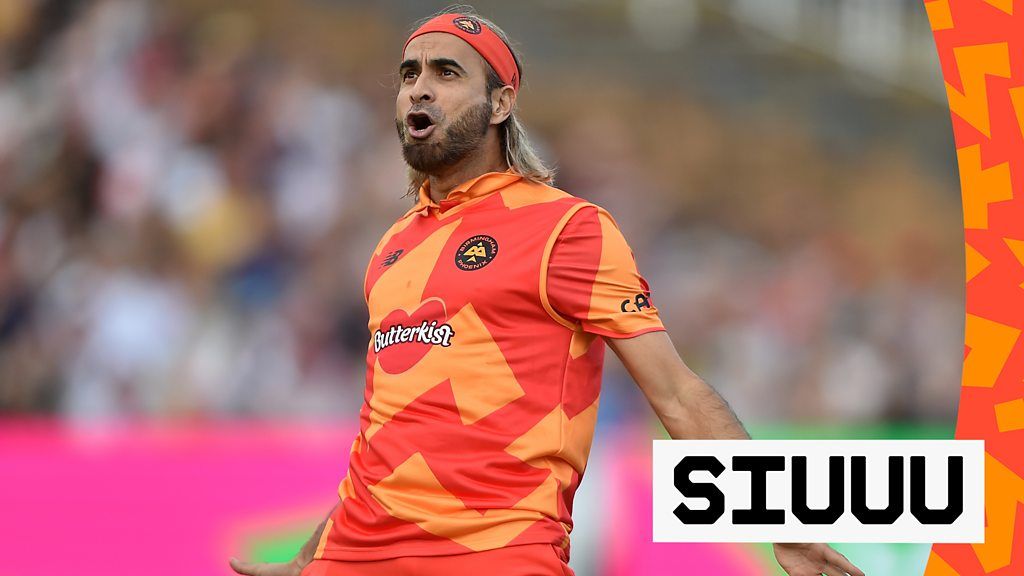 The Hundred: Imran Tahir celebrates wicket Ronaldo style